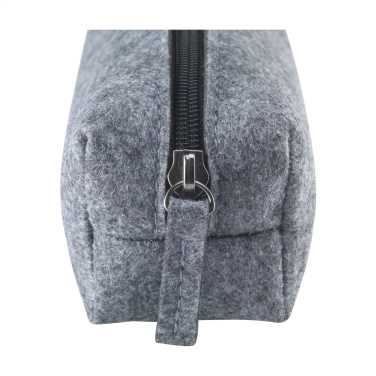 Logotrade promotional giveaway image of: Pencil Case GRS RPET Felt